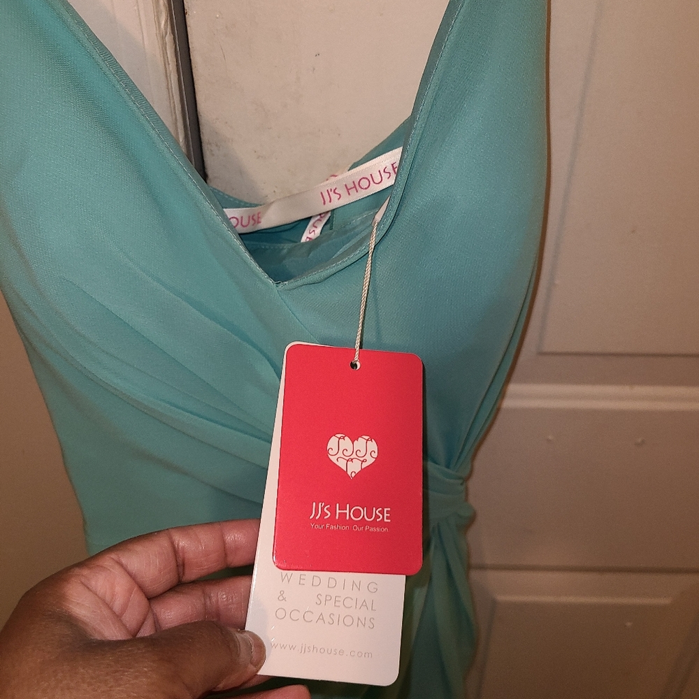 Brides made dress